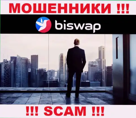 Кто именно руководит internet мошенниками Bi Swap неясно
