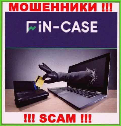 Не сотрудничайте с internet-мошенниками Fin Case, сольют стопроцентно