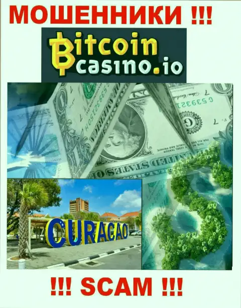 Bitcoin Casino свободно обманывают, так как расположены на территории - Curacao