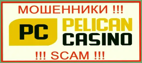 Лого МОШЕННИКА Pelican Casino