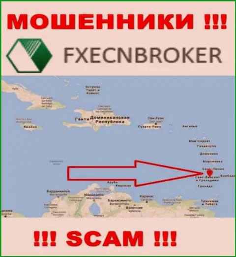 ФХ ЕСН Брокер - это ЖУЛИКИ, которые официально зарегистрированы на территории - Saint Vincent and the Grenadines