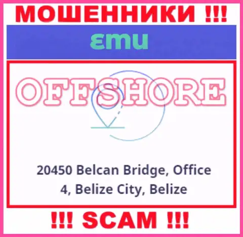 Контора ЕМ-Ю Ком находится в оффшоре по адресу 20450 Belcan Bridge, Office 4, Belize City, Belize - явно воры !!!