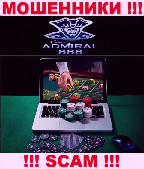 888Admiral Casino - это internet-мошенники !!! Тип деятельности которых - Casino