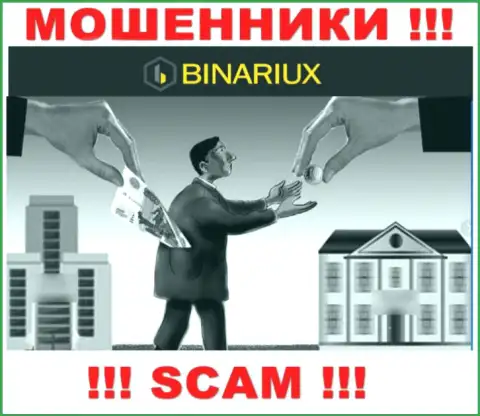 Желаете забрать назад депозиты с брокерской организации Binariux, не получится, даже если покроете и комиссии