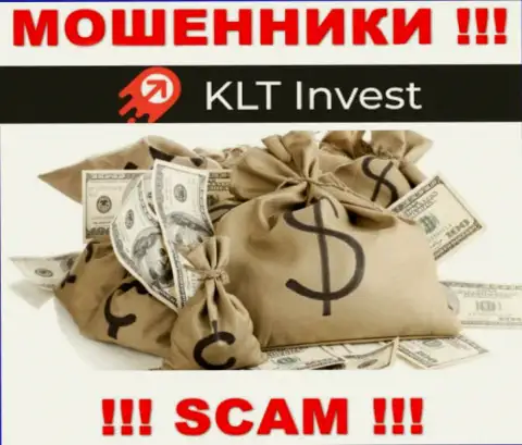 KLT Invest - это КИДАЛОВО !!! Затягивают доверчивых клиентов, а затем присваивают их денежные средства