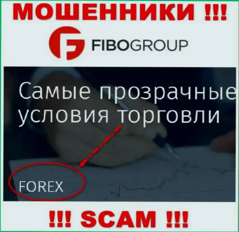 Фибо-Форекс Ру заняты обворовыванием клиентов, промышляя в сфере Forex