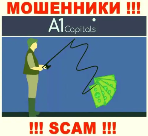 Не ведитесь на рассказы интернет-лохотронщиков из конторы A1 Capitals, раскрутят на денежные средства в два счета