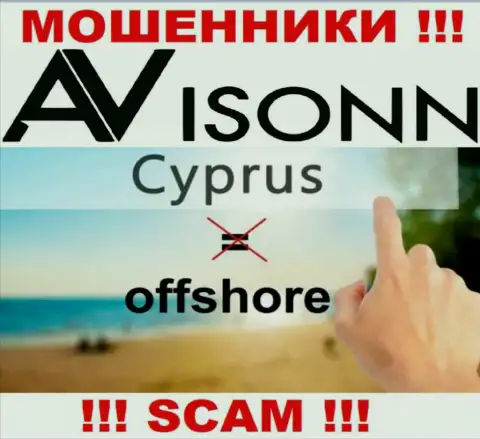 Ависонн намеренно обосновались в оффшоре на территории Cyprus - это МОШЕННИКИ !
