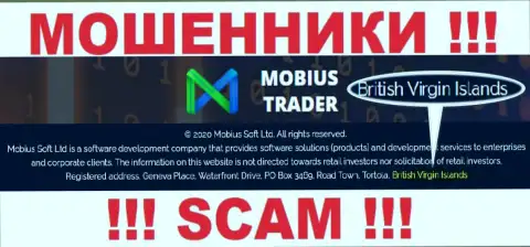 Mobius-Trader Com спокойно обувают клиентов, поскольку базируются на территории British Virgin Islands