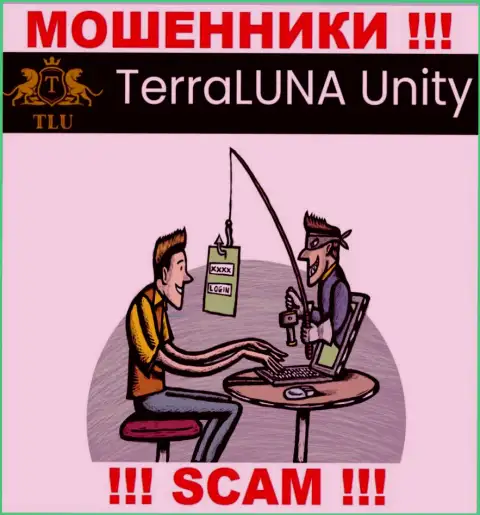 TerraLunaUnity не дадут Вам вернуть обратно денежные активы, а еще и дополнительно комиссионный сбор потребуют
