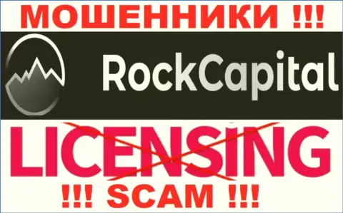 Информации о лицензии РокКапитал Ио на их официальном сайте не предоставлено - это РАЗВОДНЯК !