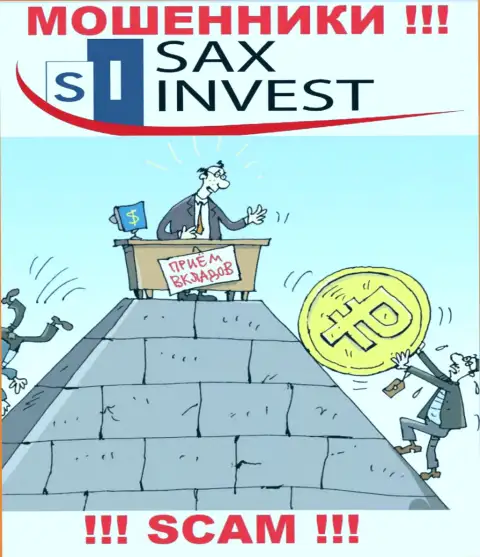 SaxInvest не вызывает доверия, Инвестиции - это конкретно то, чем промышляют данные internet кидалы