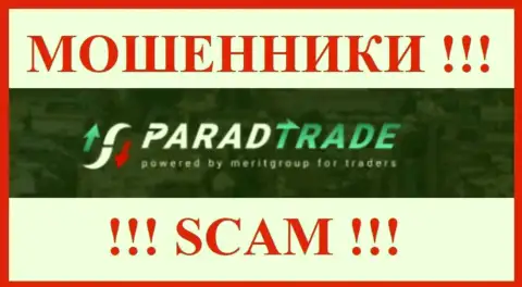Лого МОШЕННИКОВ Paradfintrades LLC