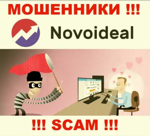 Не верьте NovoIdeal Com - поберегите собственные сбережения