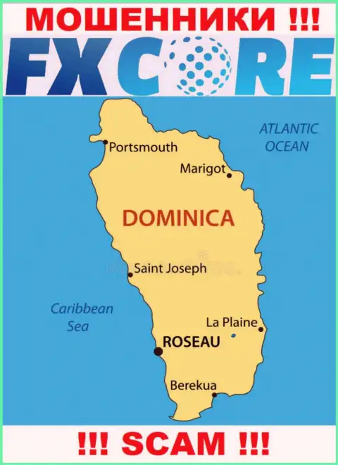 Лолиугаг Партнерс Лтд - это мошенники, их адрес регистрации на территории Dominica