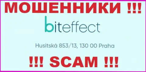 BitEffect Net, по тому адресу, что они показали у себя на сайте, не найдете, он фейковый