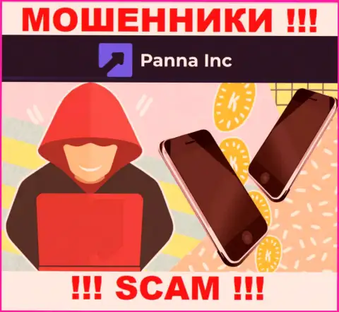 Вы рискуете быть еще одной жертвой интернет обманщиков из конторы Panna Inc - не берите трубку
