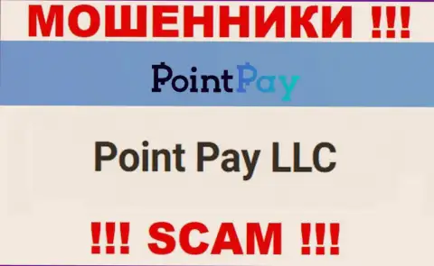 Point Pay LLC - это юр лицо internet мошенников Point Pay