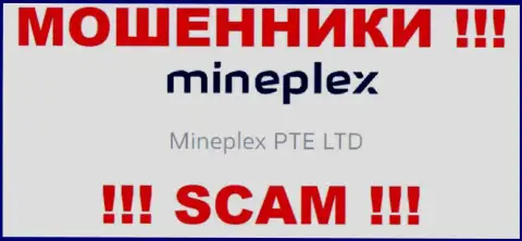 Руководителями МинеПлекс является контора - Mineplex PTE LTD
