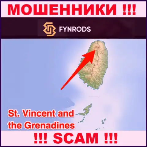 Fynrods - это ВОРЮГИ, которые официально зарегистрированы на территории - Saint Vincent and the Grenadines