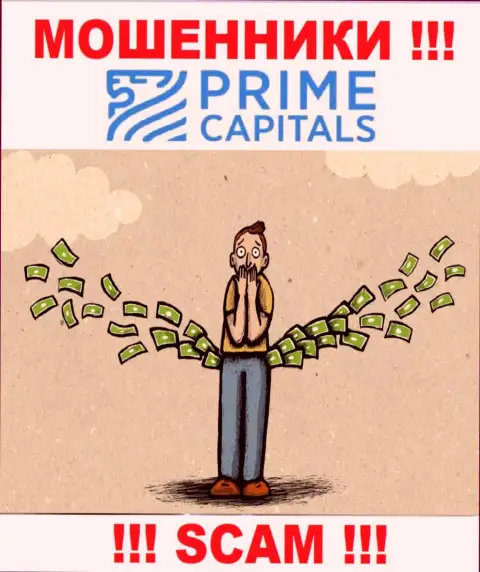Денежные активы с дилинговой компанией Prime Capitals вы не приумножите - ловушка, куда Вас стремятся поймать
