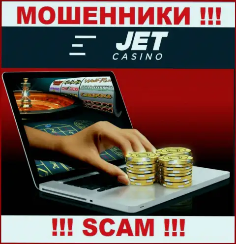 Jet Casino обворовывают малоопытных людей, работая в области - Интернет казино